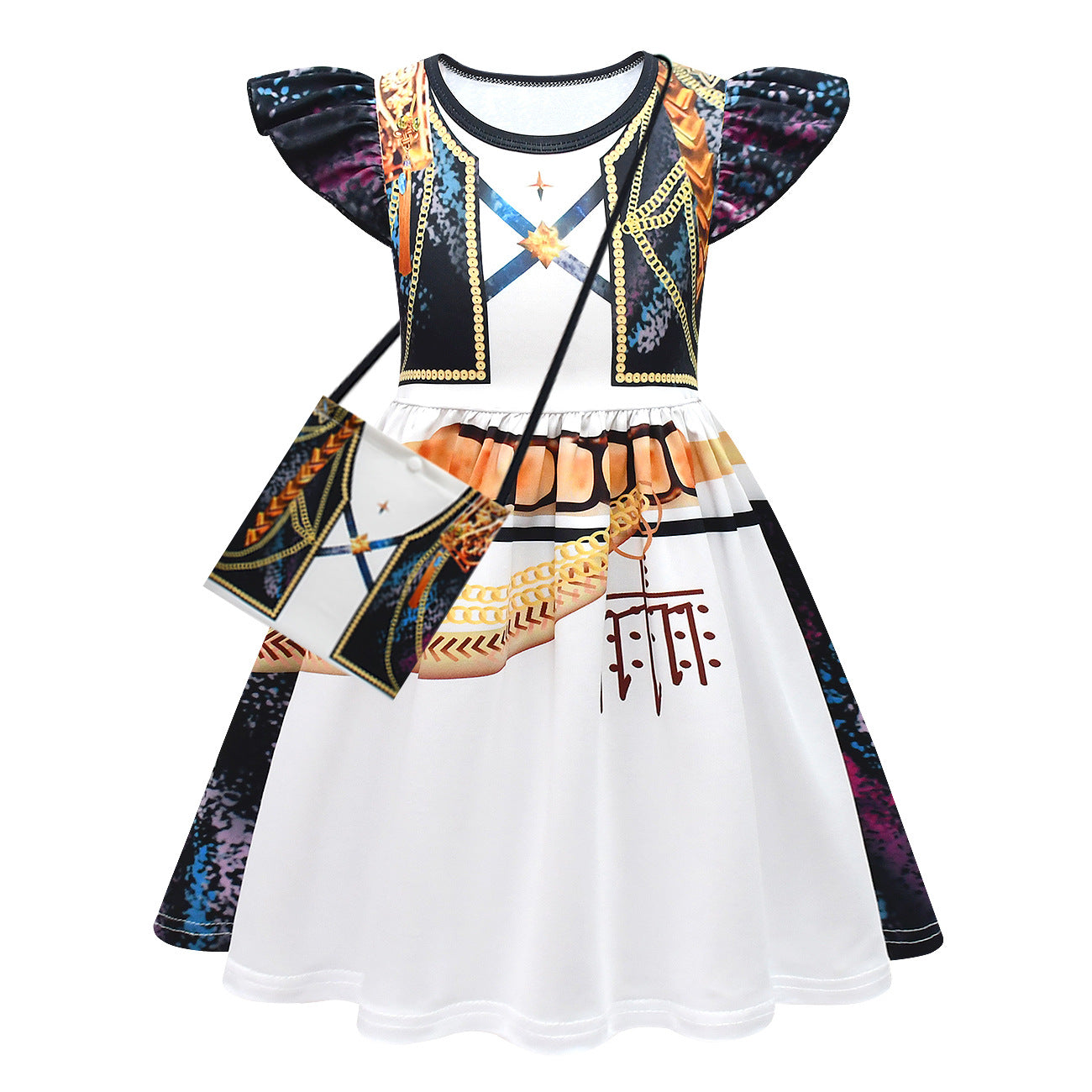 Costume completo da vestito K-pop Demon Hunters RUMI MIRA ZOEY per bambine ragazze