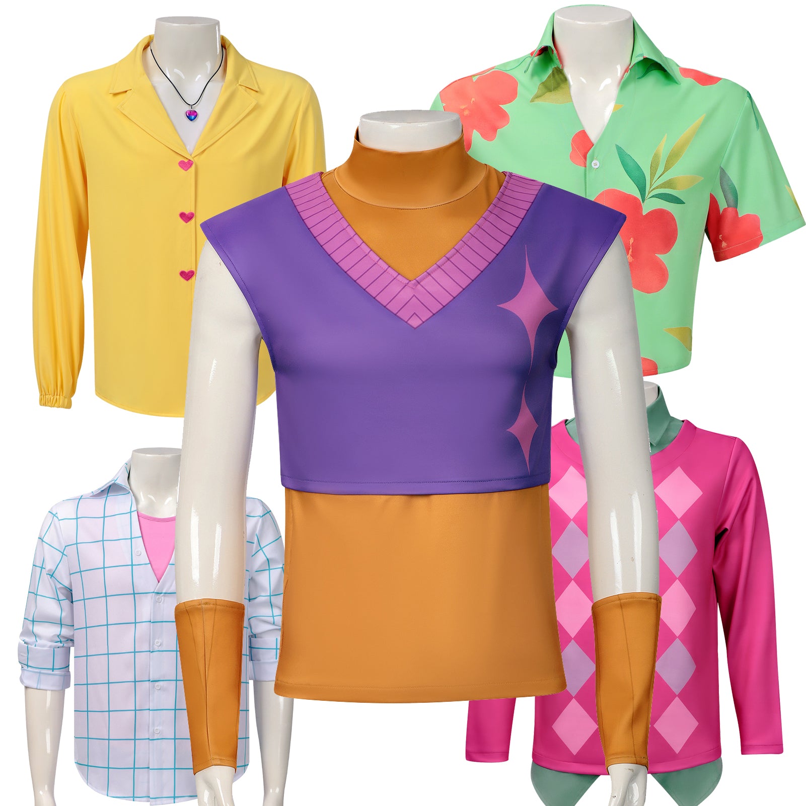 Cacciatori di Demoni KPop Saja Ragazzi Baby Abby Jinu Mistero Romantico Costume Cosplay