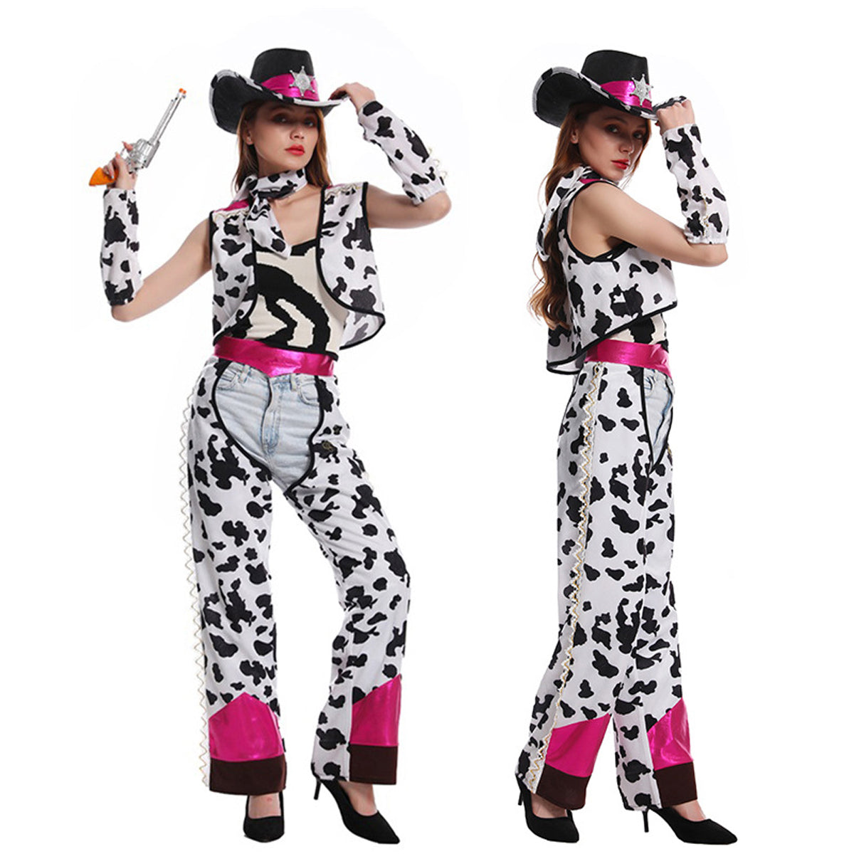 Costume da personaggio Western Cowgirl per donna