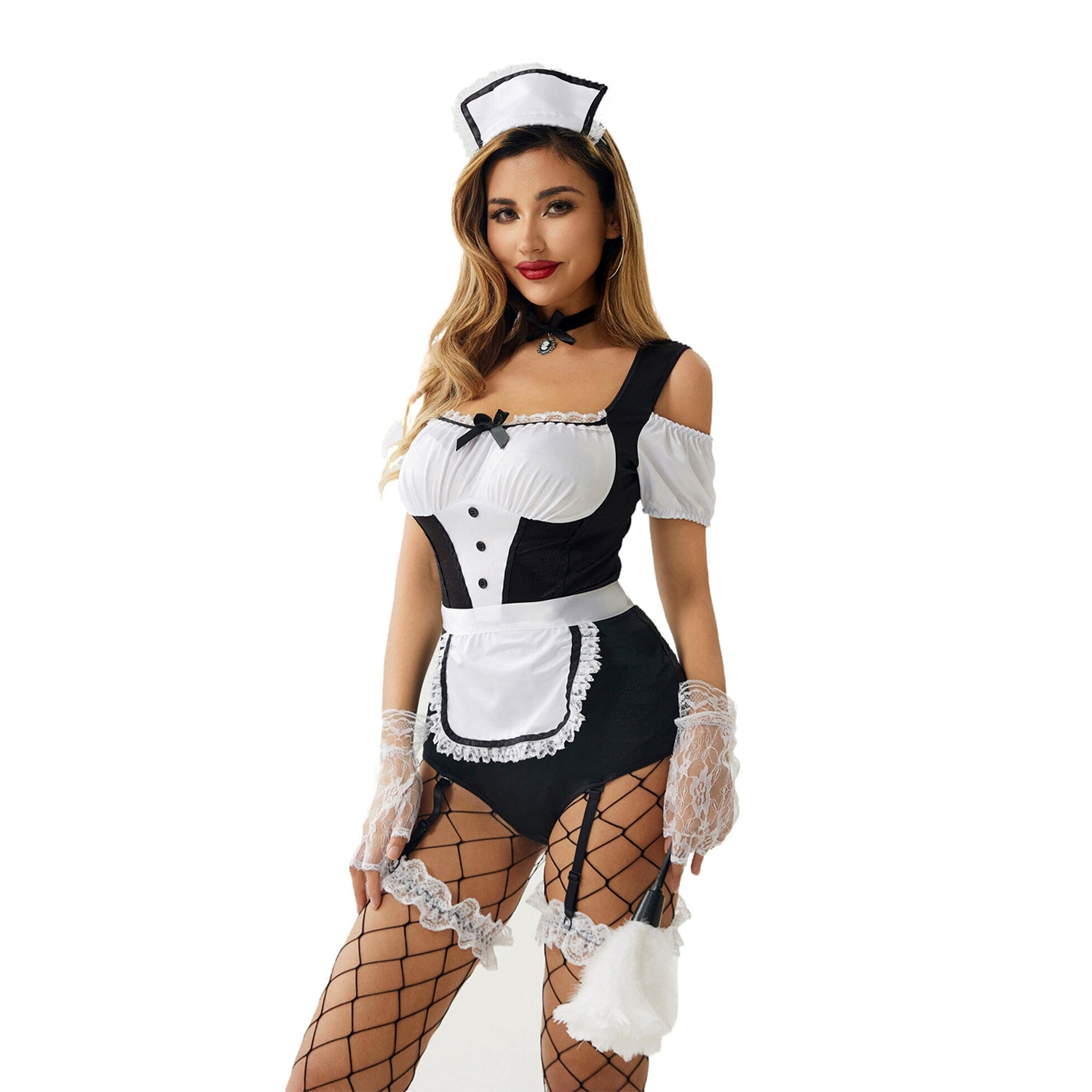 Costume da cameriera francese tuta