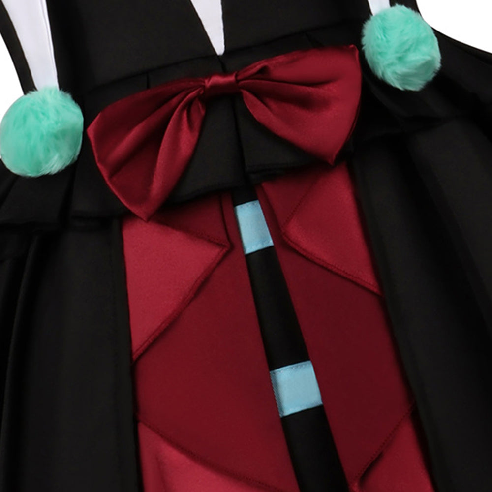 Costume cosplay da festa Game Stella Mute Eileen Eggy per donna