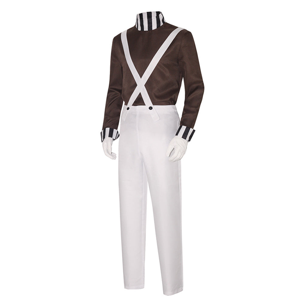 Costume da Clown di Charlie e la Fabbrica di Cioccolato per Carnevale