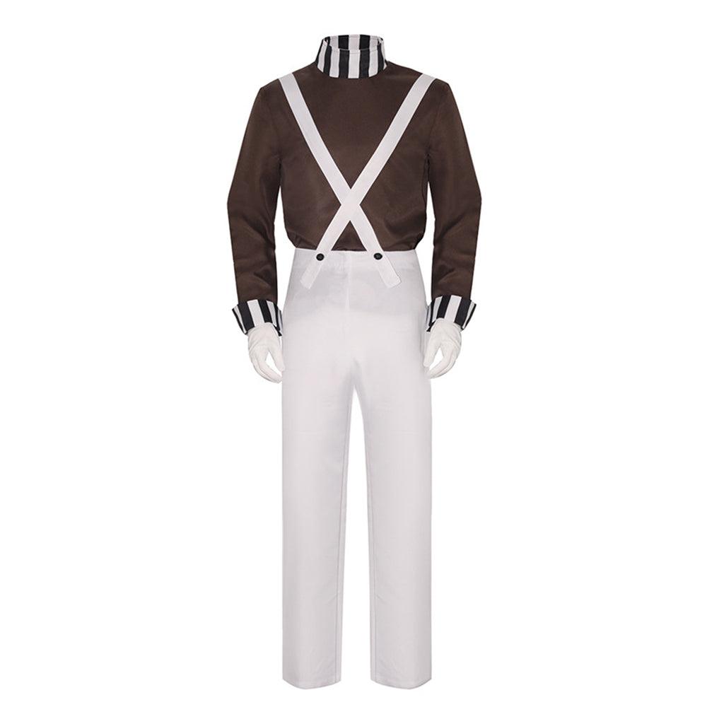 Costume da Clown di Charlie e la Fabbrica di Cioccolato per Carnevale
