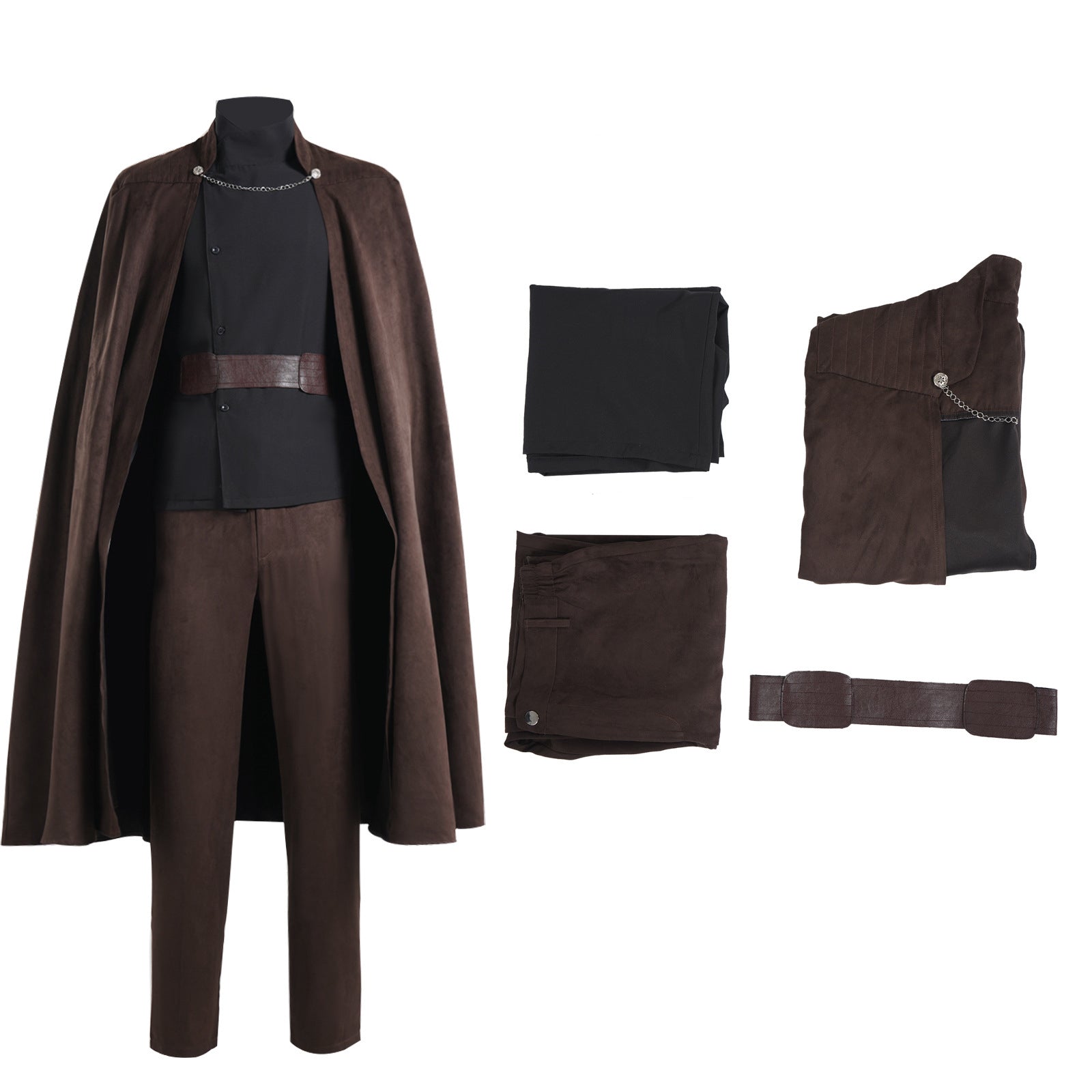 Costume Conte Dooku Star Wars Cosplay Halloween Completo Set