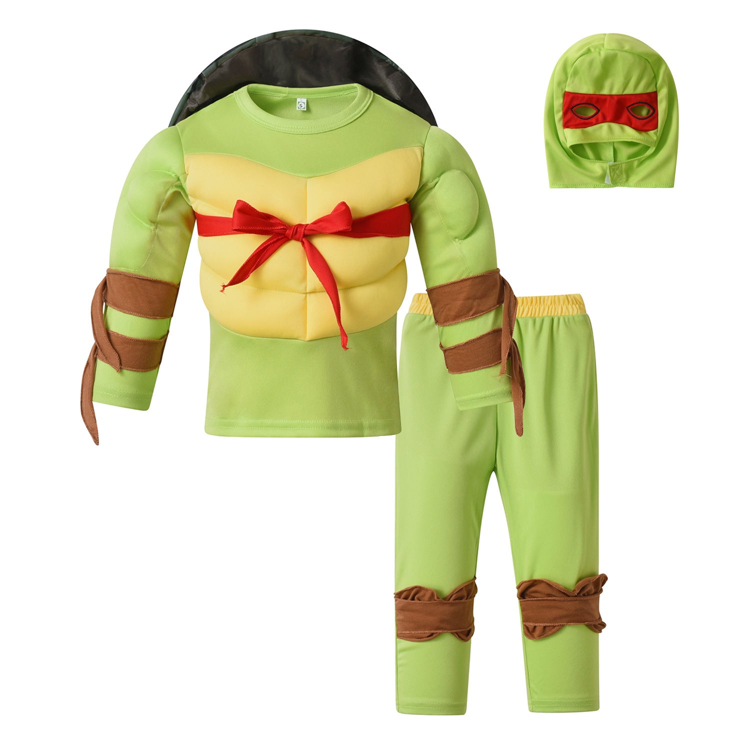 Costumi delle Tartarughe Ninja Adolescenti Set Muscolare