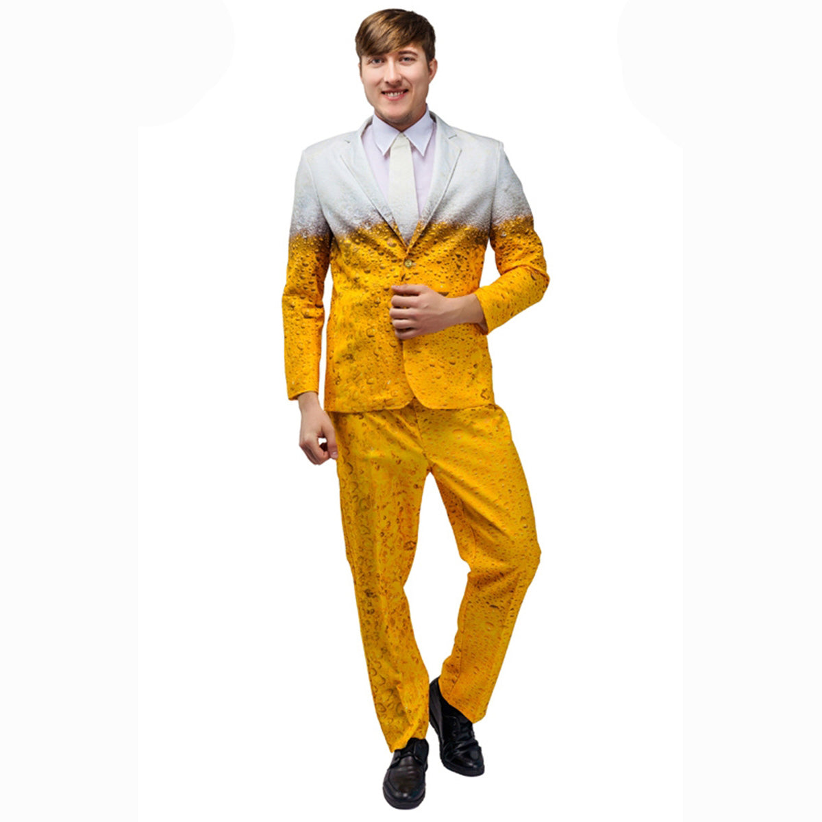 Costume da birra Costume divertente Abiti Oktoberfest Vestito per uomini donne Halloween Carnevale