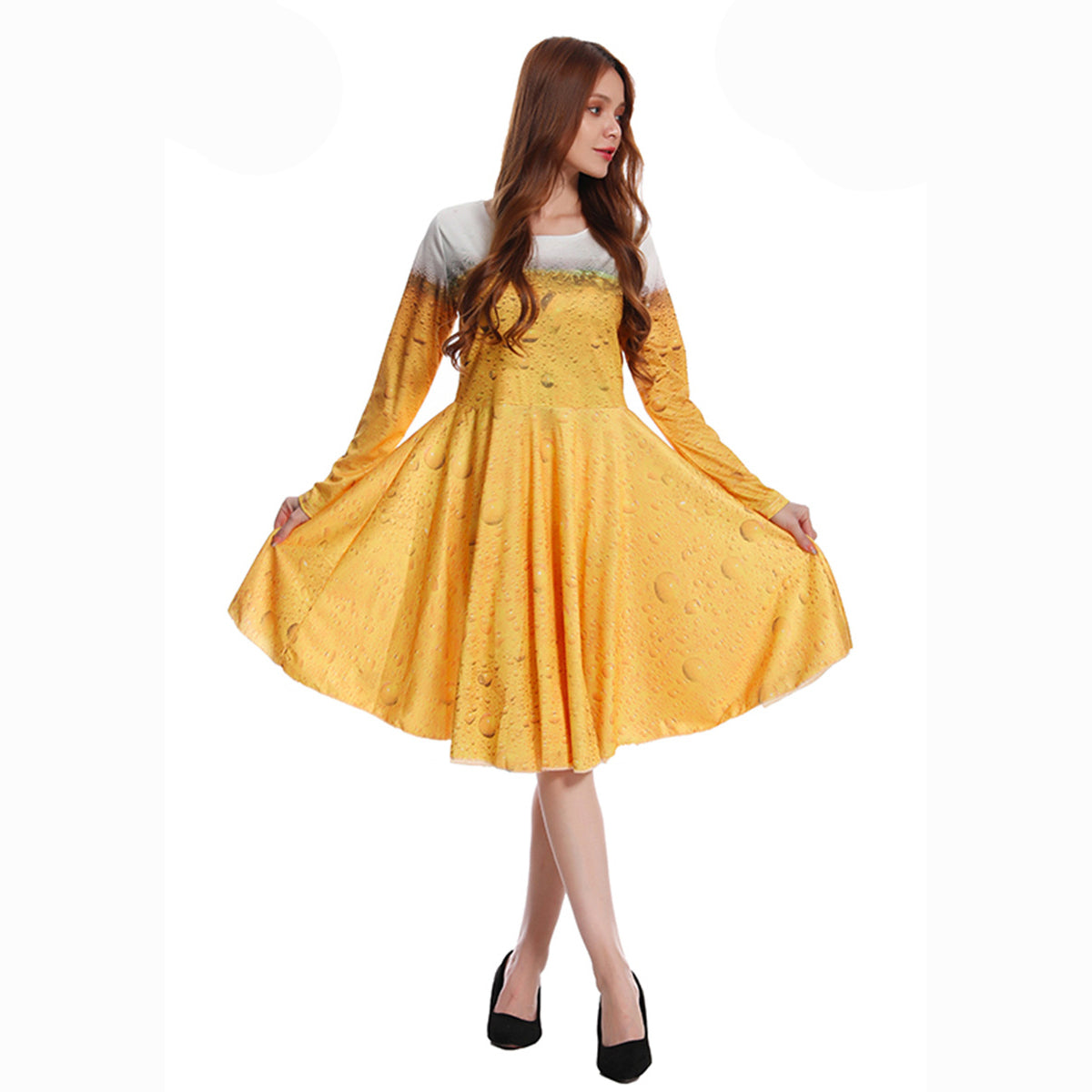 Costume da birra Costume divertente Abiti Oktoberfest Vestito per uomini donne Halloween Carnevale