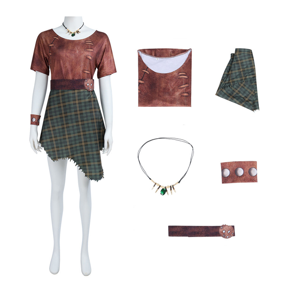Costume cosplay Shrek 5 Fiona Orco Abito di Halloween per donne