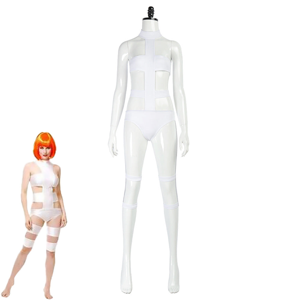 Costume cosplay di Lilu da Il Quinto Elemento per Halloween