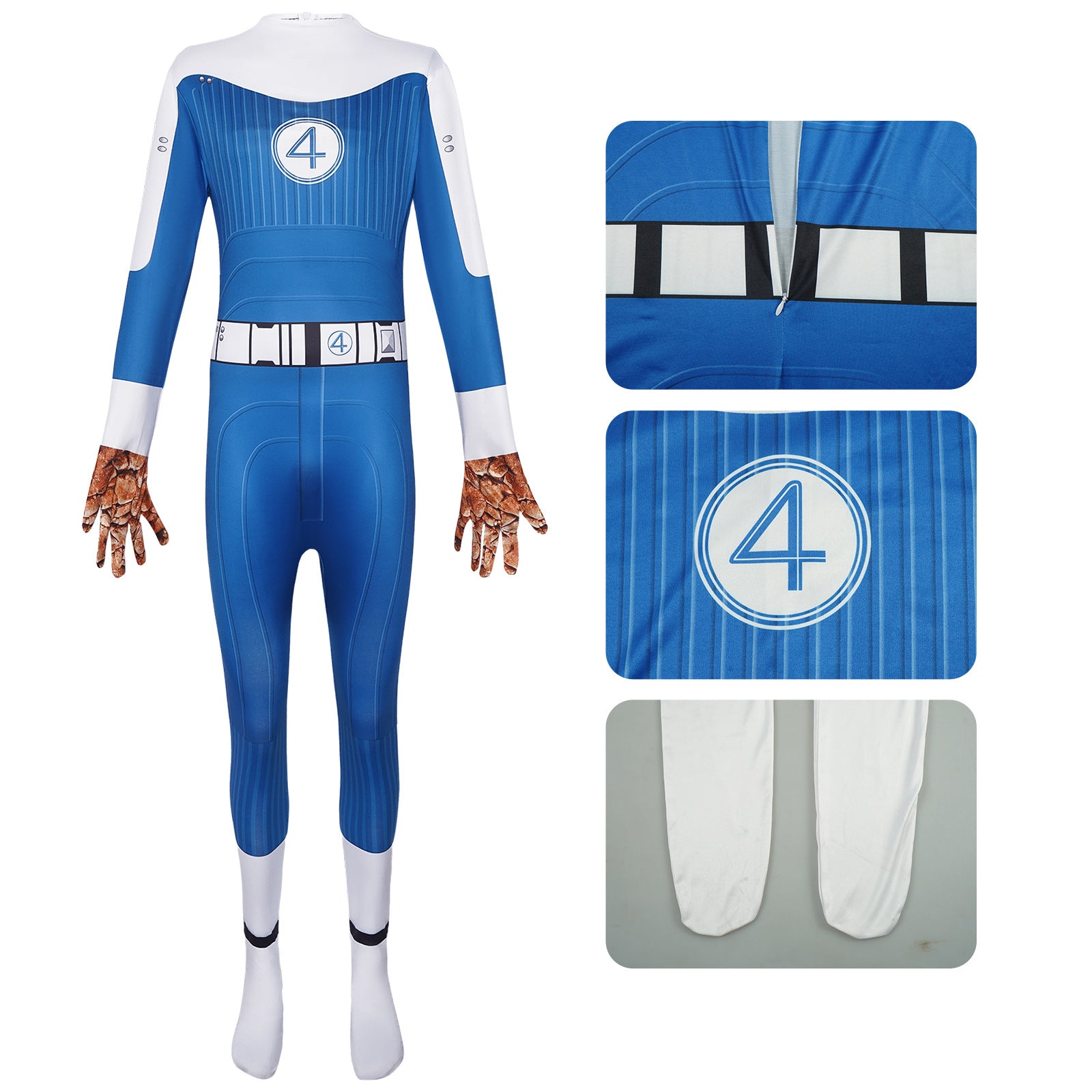 Il Fantastico Quattro Primo Passi Tuta Cosplay Costume
