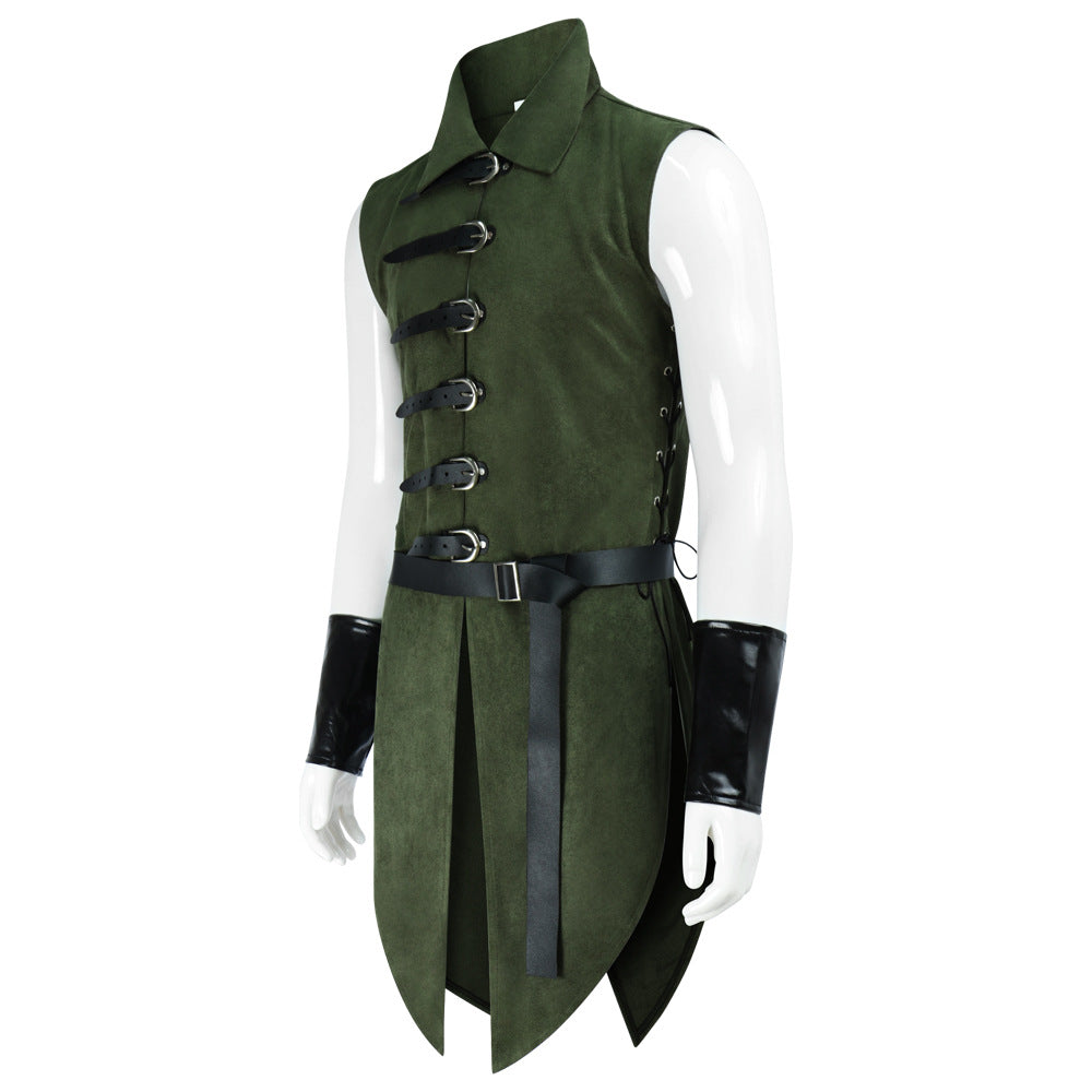 Il costume cosplay rinascimentale da re elfo di Hobbit per Halloween
