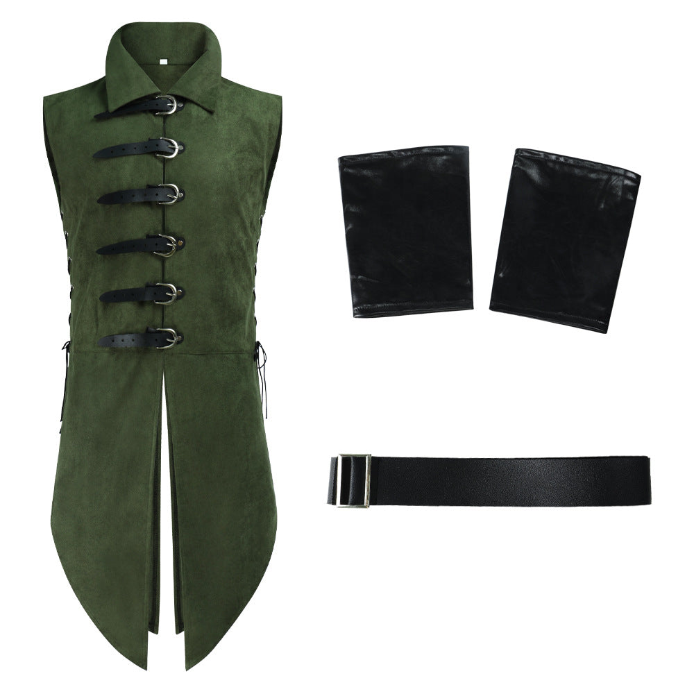 Il costume cosplay rinascimentale da re elfo di Hobbit per Halloween