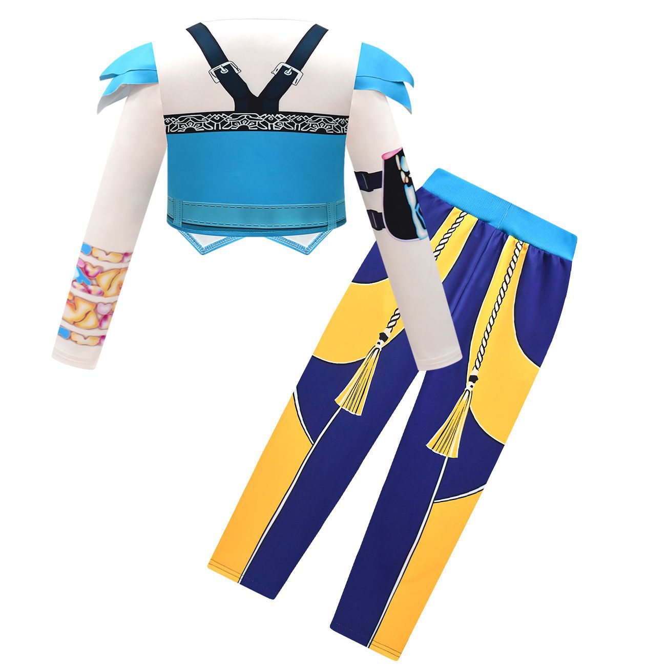 Costume da Cacciatori di Demoni KPop per Bambini, Abiti da Cosplay Fancy per Ragazze Zoey