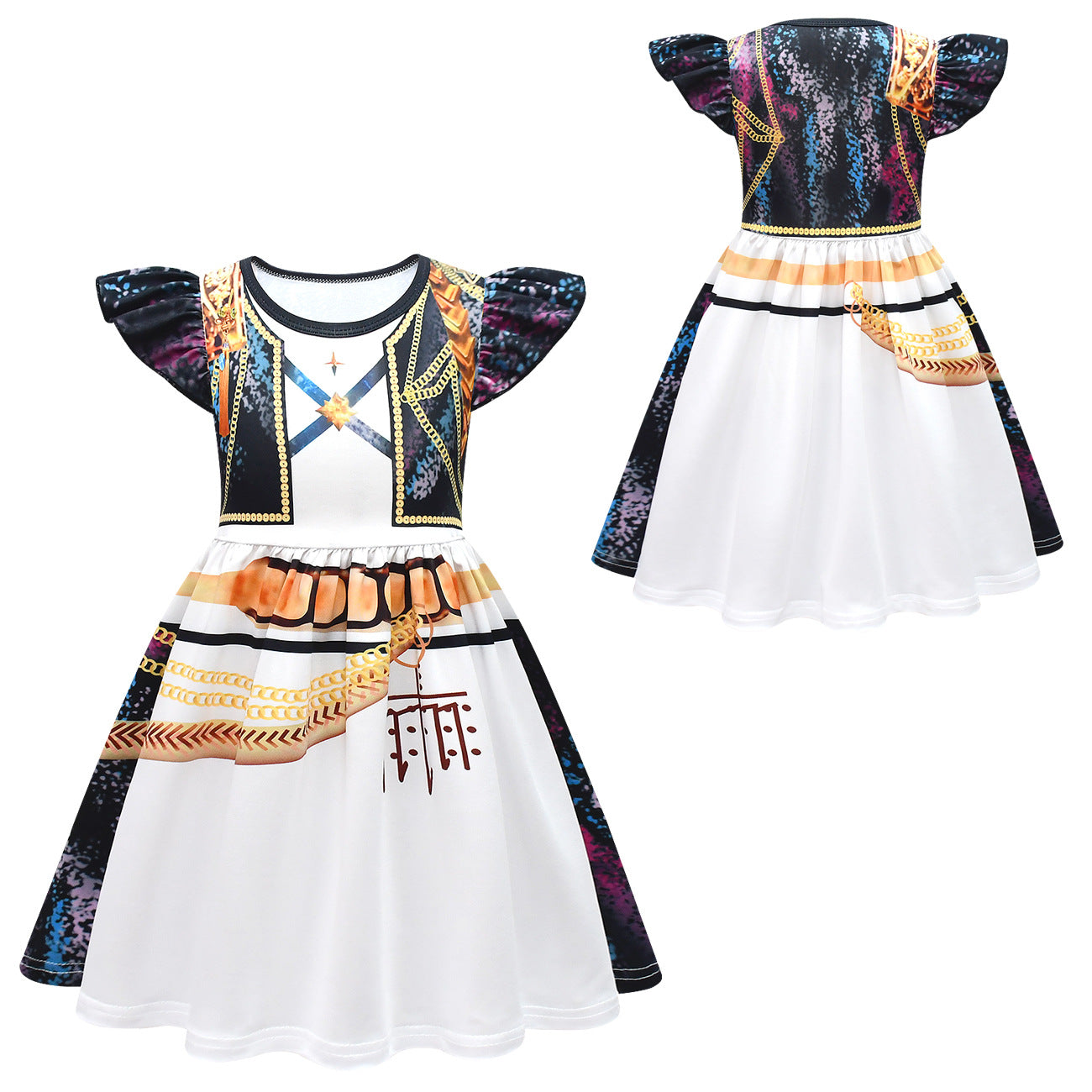 Costume completo da vestito K-pop Demon Hunters RUMI MIRA ZOEY per bambine ragazze