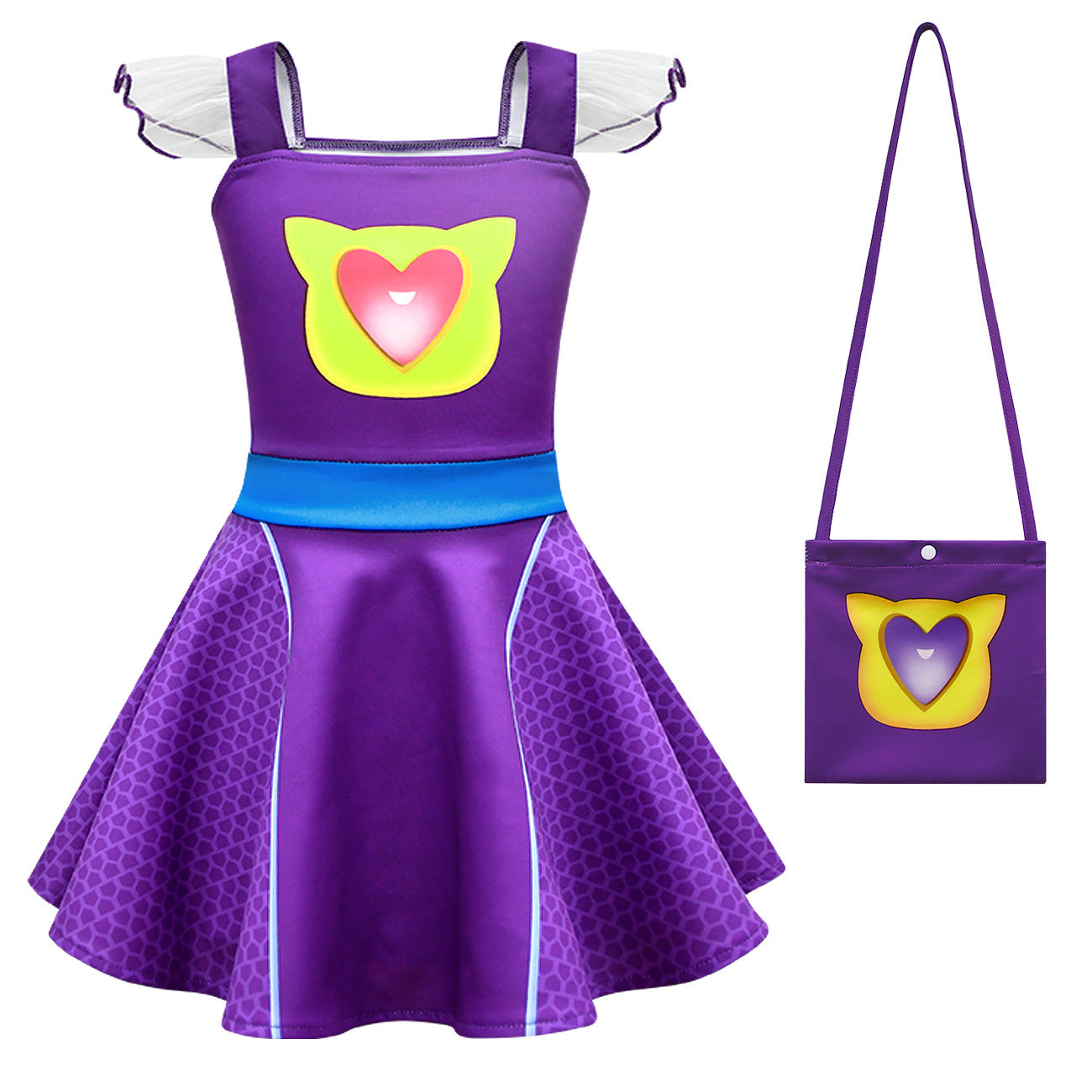 Costume SuperKitties Sparks Buddy Luminoso Abito da Principessa per Bambina