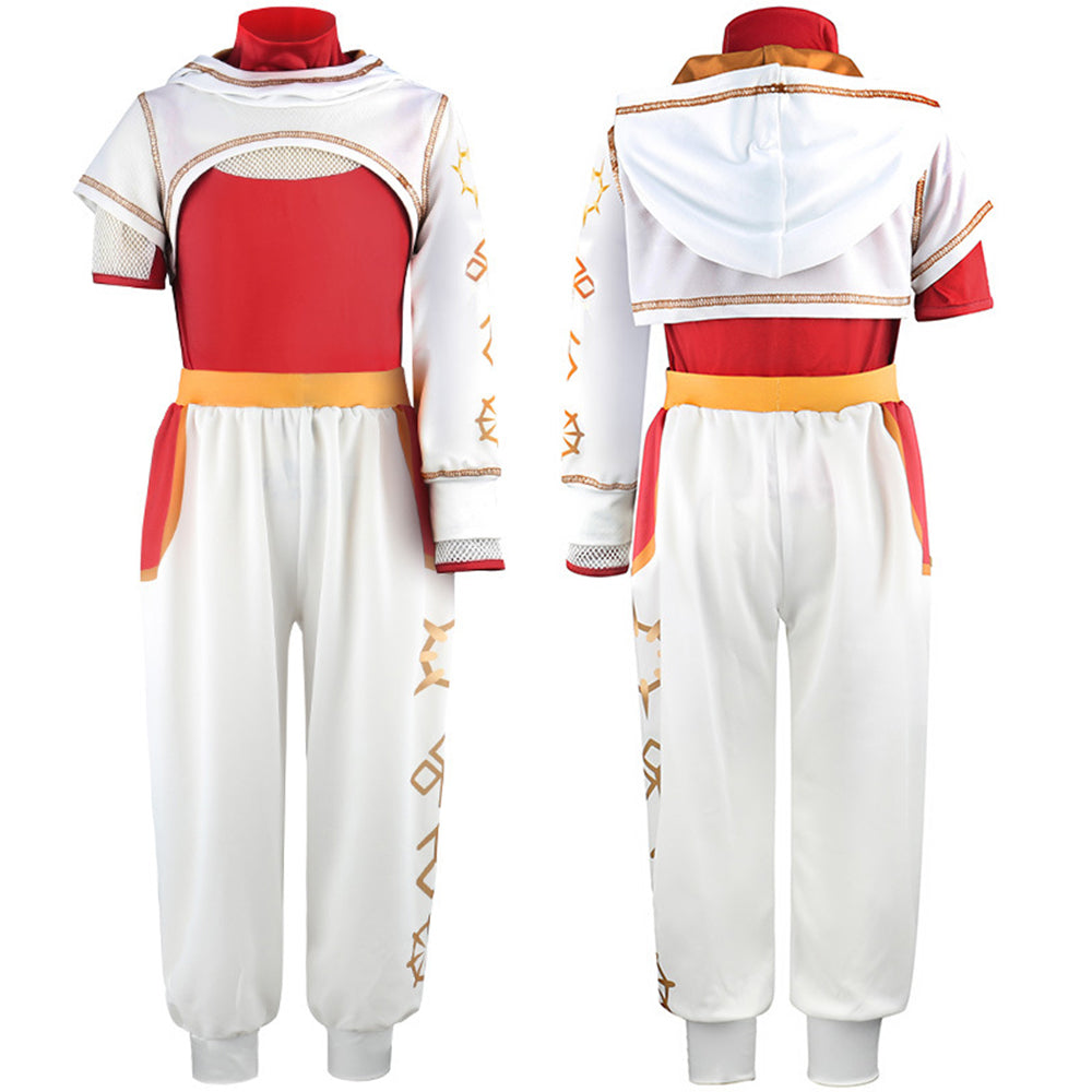 Costume da ragazza Nova Zombie 4 Cosplay Cheerleader 3PCS Uniforme per bambini Halloween