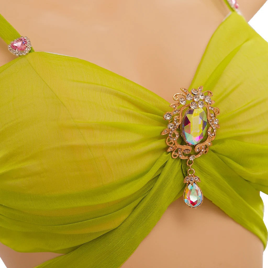 Costume da schiava Britney Spears 4 U Dreamcosplay per palcoscenico e Halloween