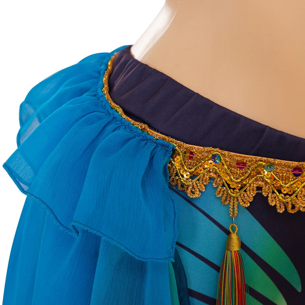 Costume da schiava Britney Spears 4 U Dreamcosplay per palcoscenico e Halloween