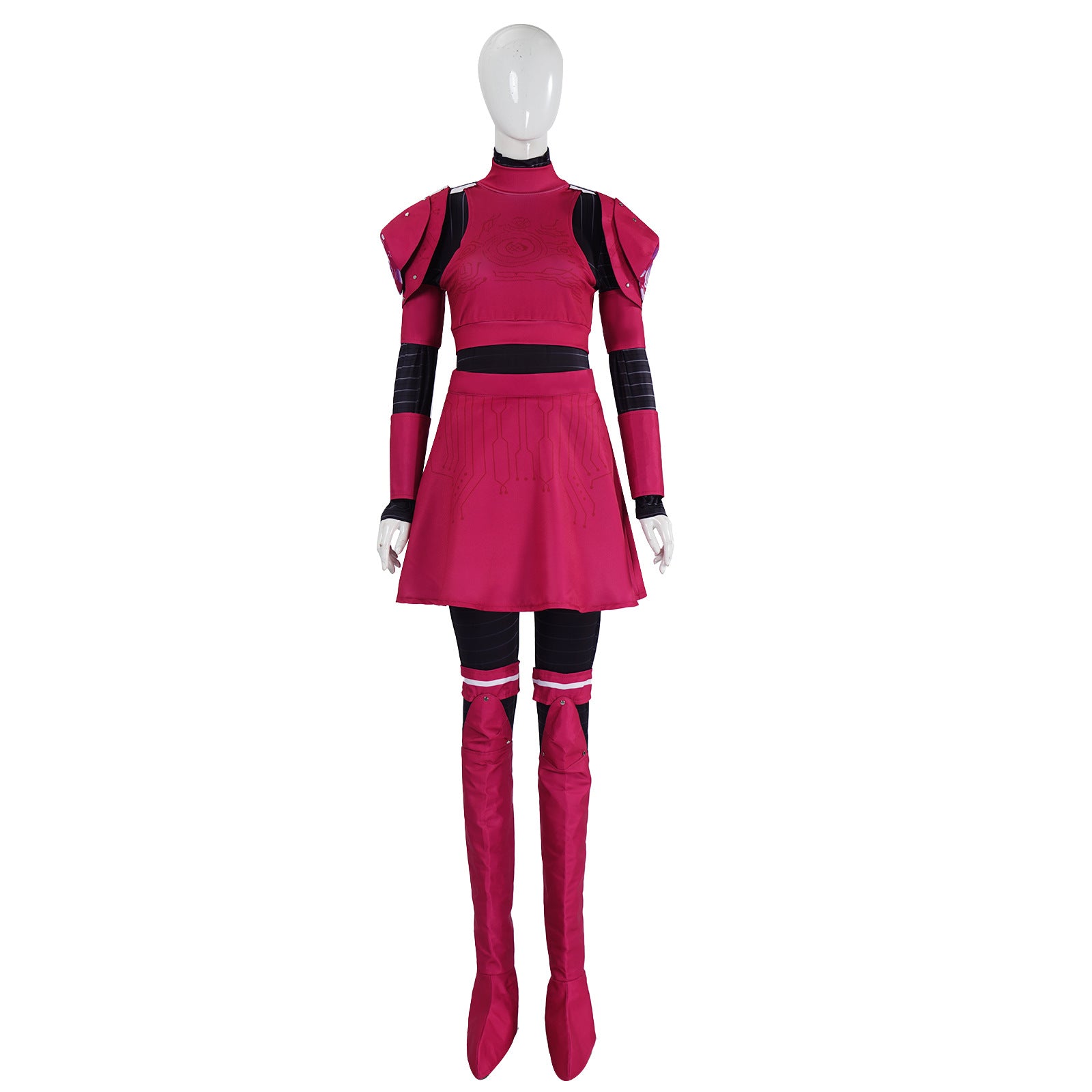 Costume da robot bambola spaventosa Megan M3GAN 2.0 horror cosplay per adulti e bambini