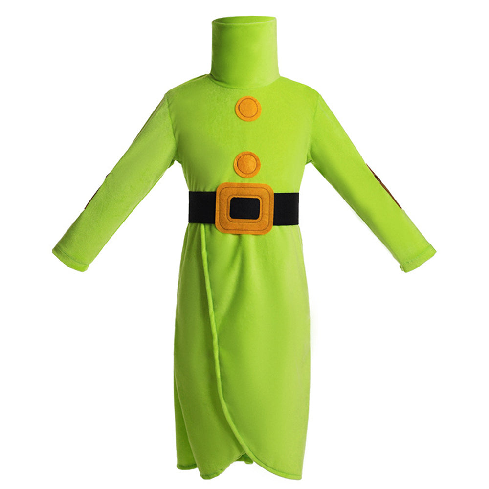 Costume di Brontolo Biancaneve per Bambini Piccoli Sette Nani Cosplay Halloween