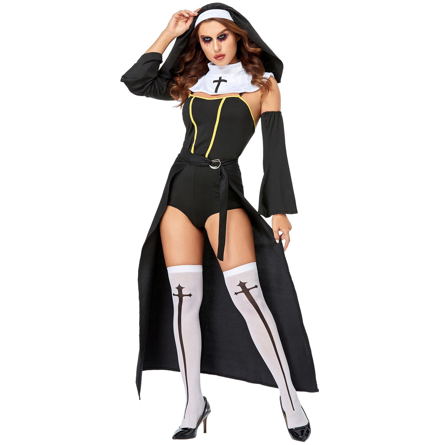 Costume da suora vampira per donna Halloween