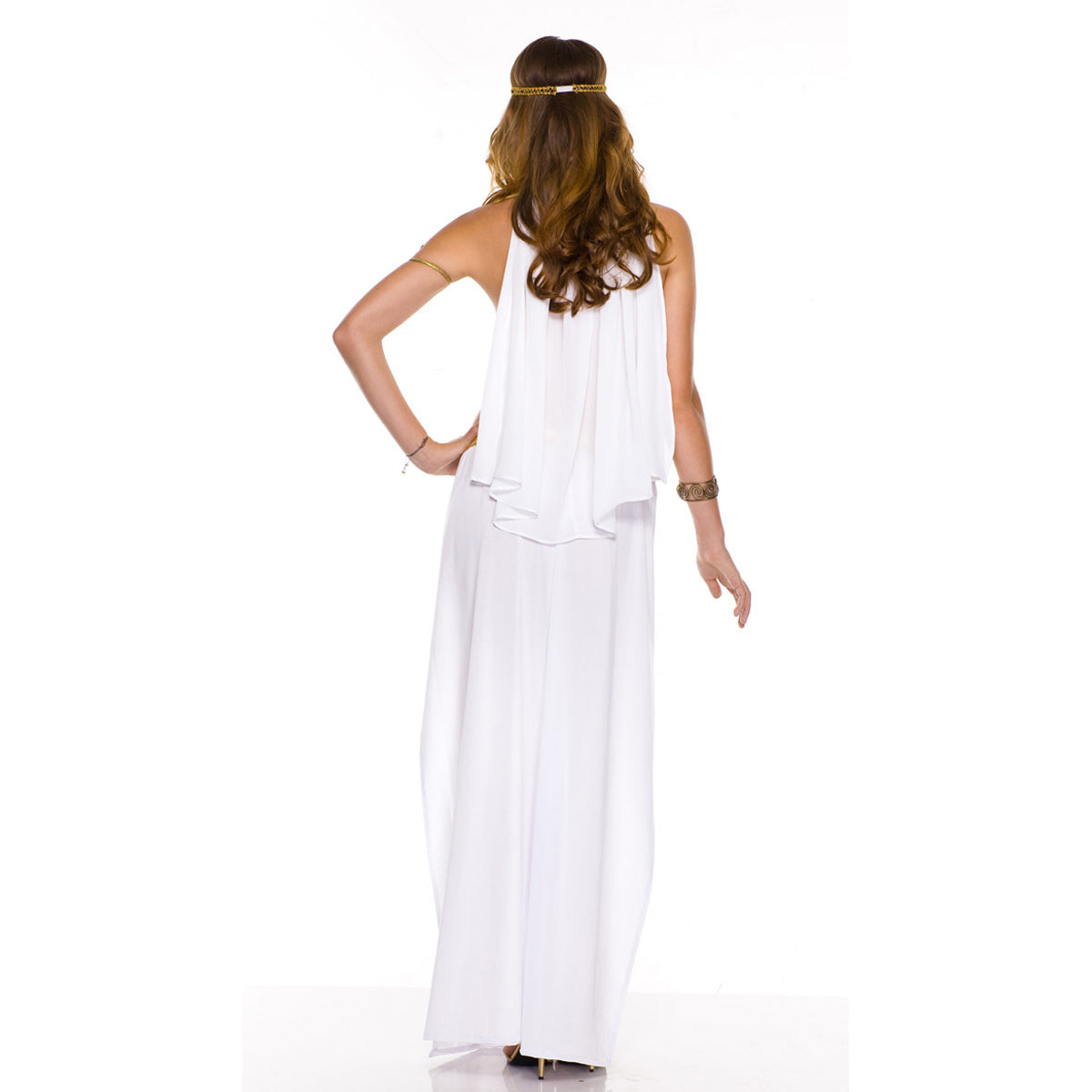Costume da Dea Dorata da Donna Abito Egiziano Cleopatra