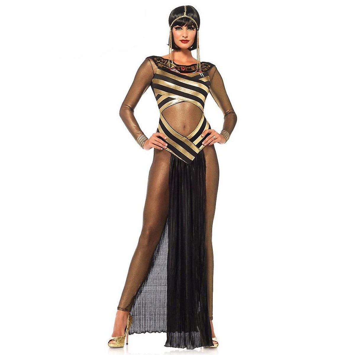 Costume del Faraone Cleopatra Cosplay Halloween