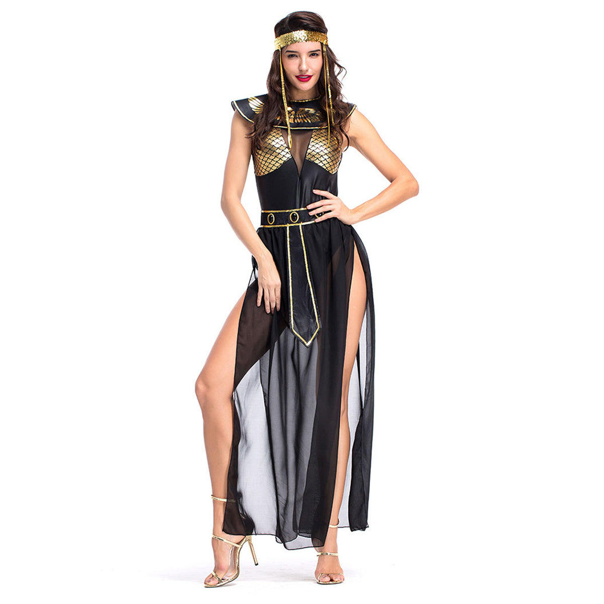 Costume del Faraone Cleopatra Cosplay Halloween
