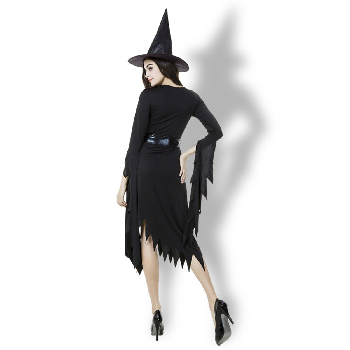 Costume da strega Wicky per Halloween