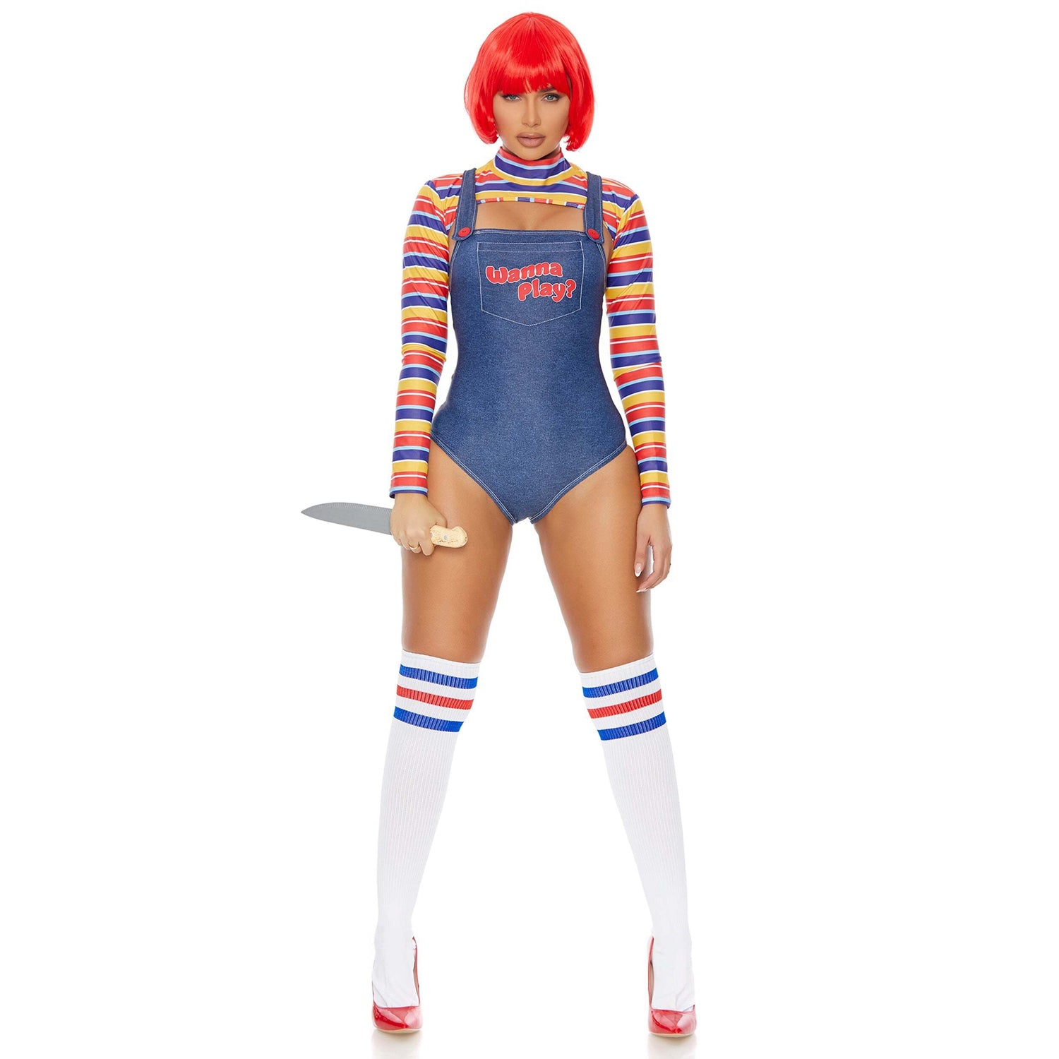 Costumi da festa cosplay Wanna Play stampati per donne