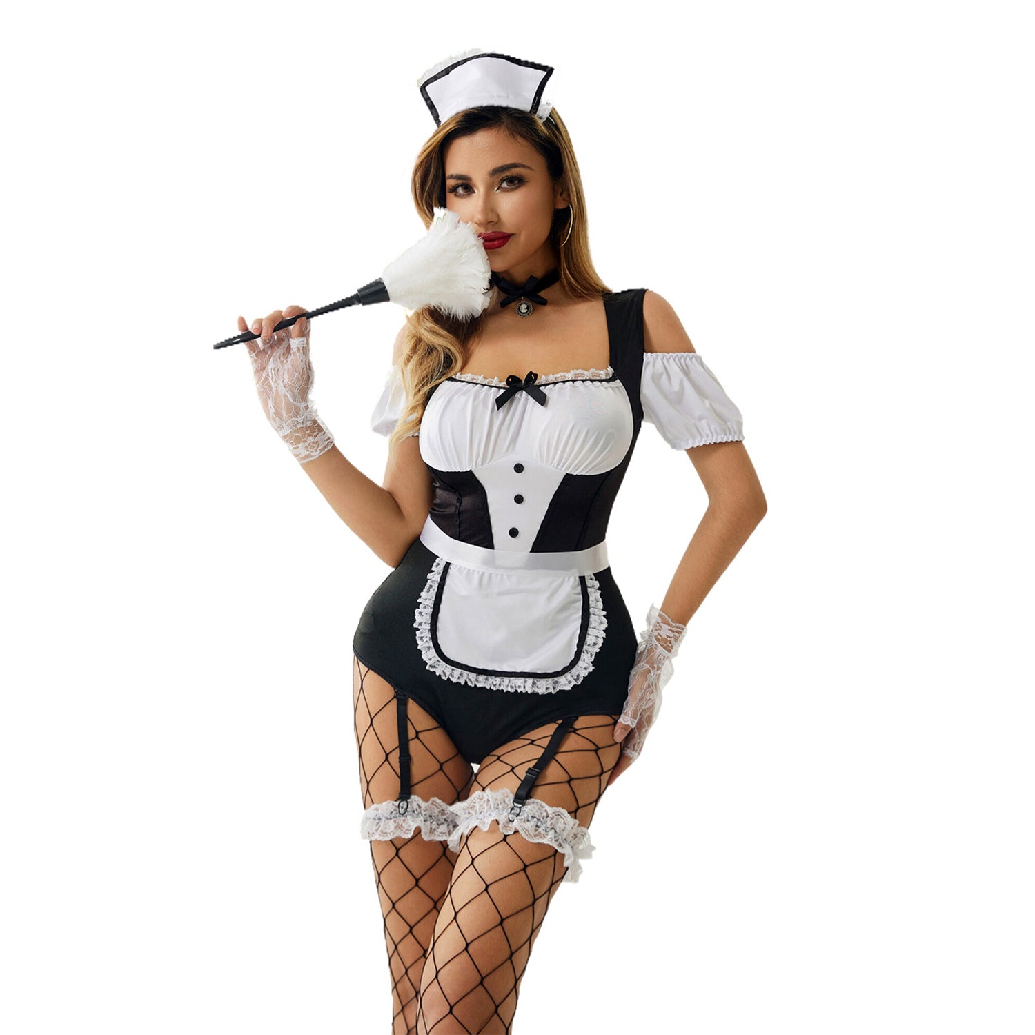 Costume da cameriera francese tuta