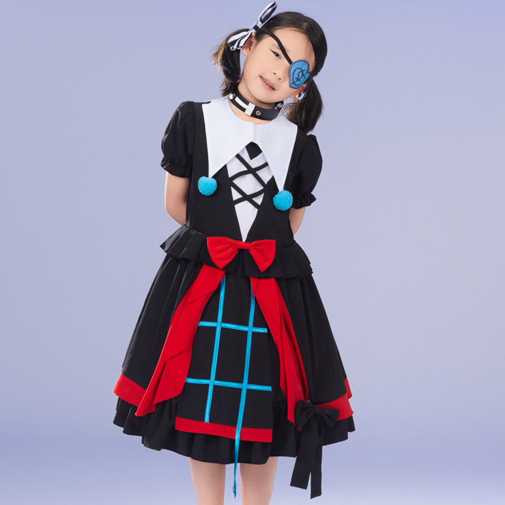 Costume da cosplay Stella ragazza muta di Game Eggy Party