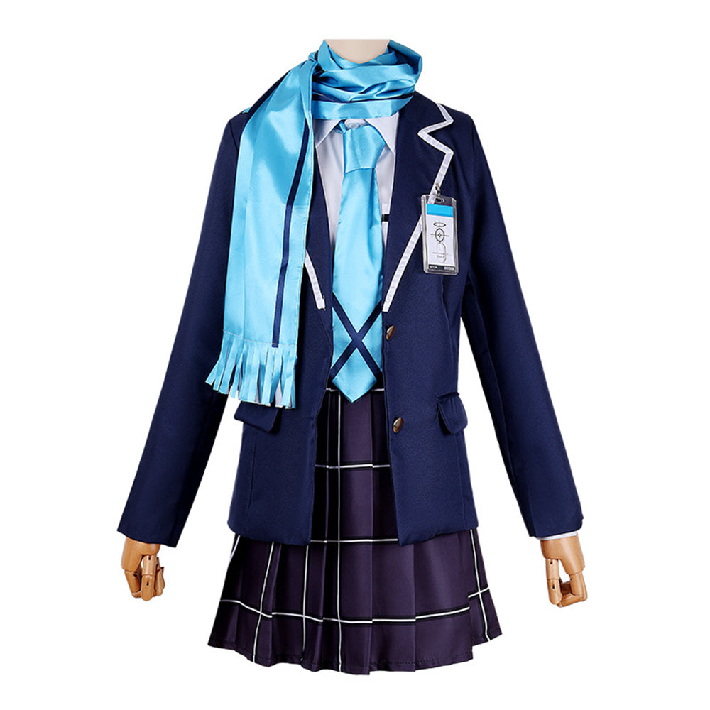 Blue Archive Sunaookami Shiroko Costume da Cosplay Uniforme Carnevale