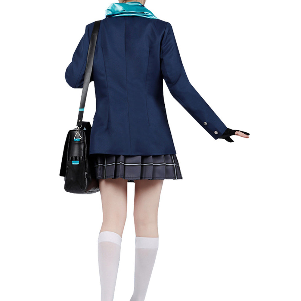 Blue Archive Sunaookami Shiroko Costume da Cosplay Uniforme Carnevale