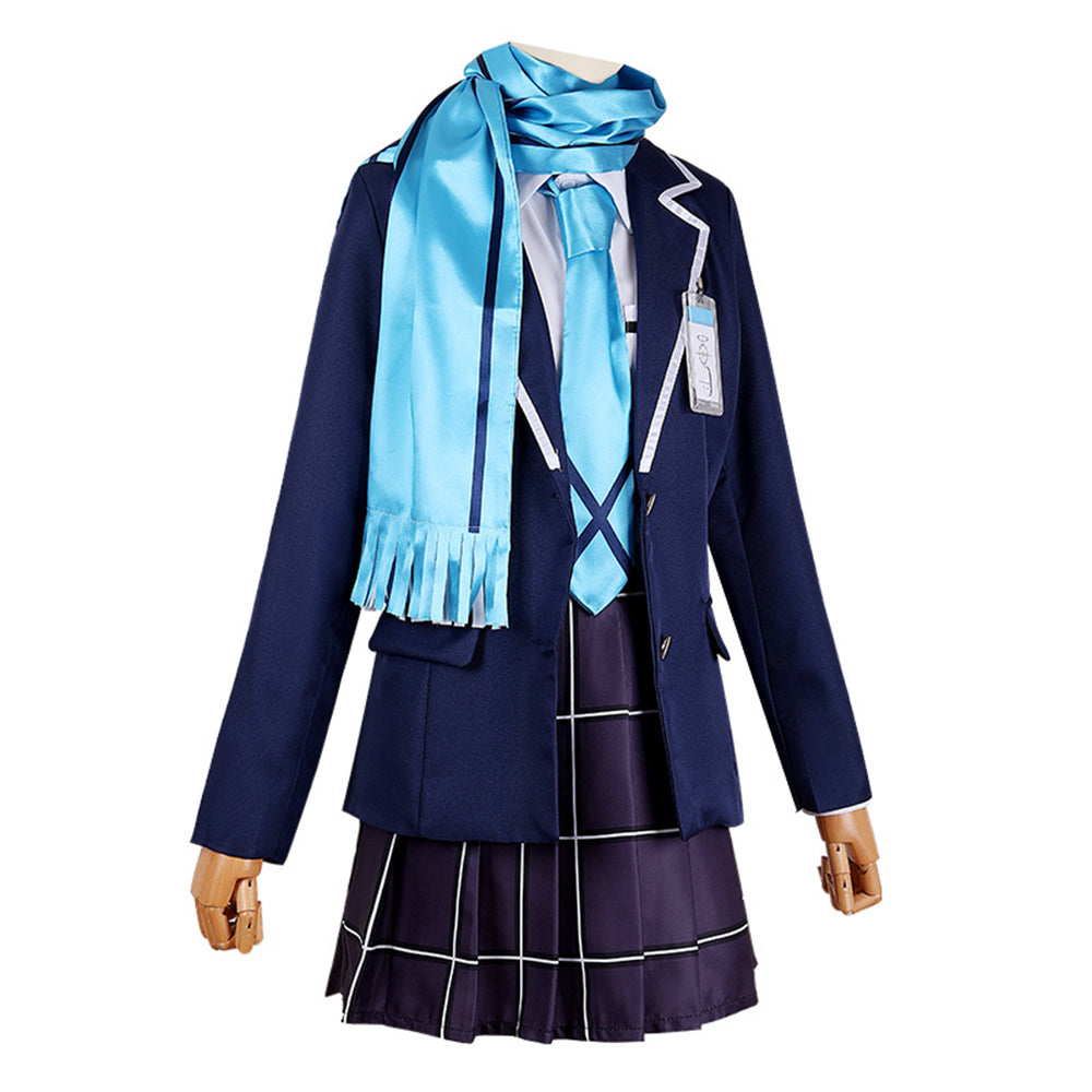 Blue Archive Sunaookami Shiroko Costume da Cosplay Uniforme Carnevale