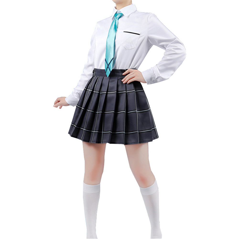 Blue Archive Sunaookami Shiroko Costume da Cosplay Uniforme Carnevale