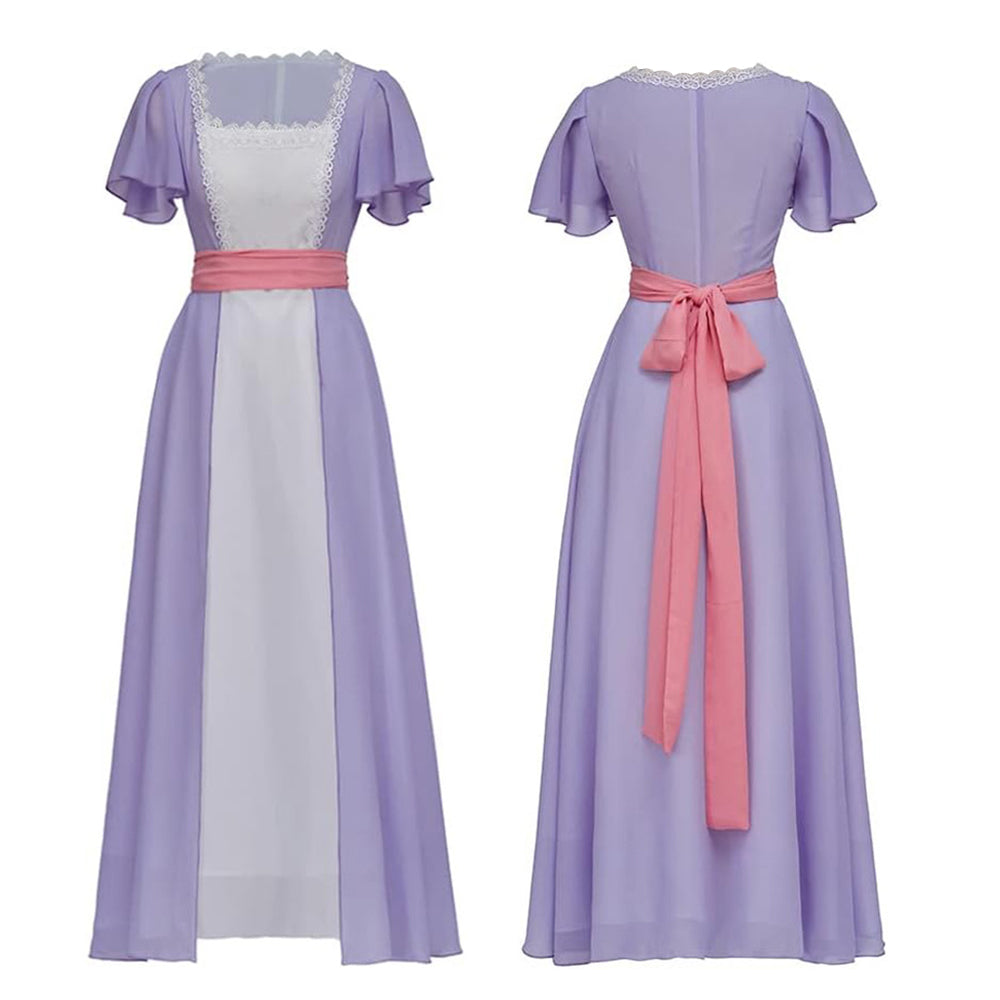 Costume da festa cosplay adulto abito Titanic Rose RMS Carnevale