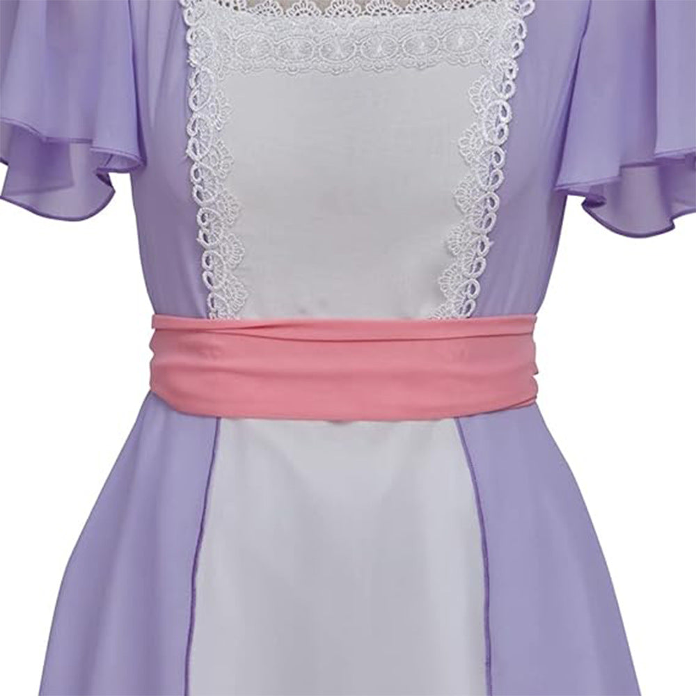 Costume da festa cosplay adulto abito Titanic Rose RMS Carnevale