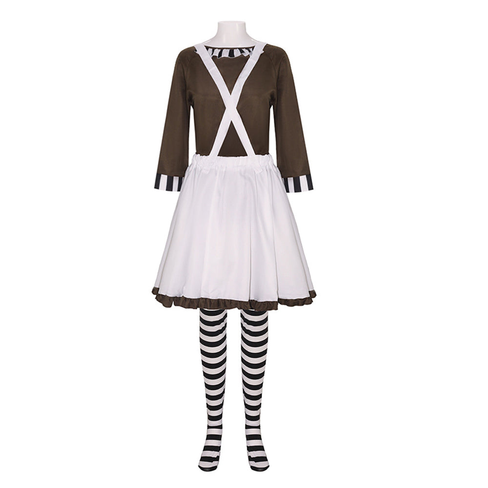 Costume da Clown di Charlie e la Fabbrica di Cioccolato per Carnevale