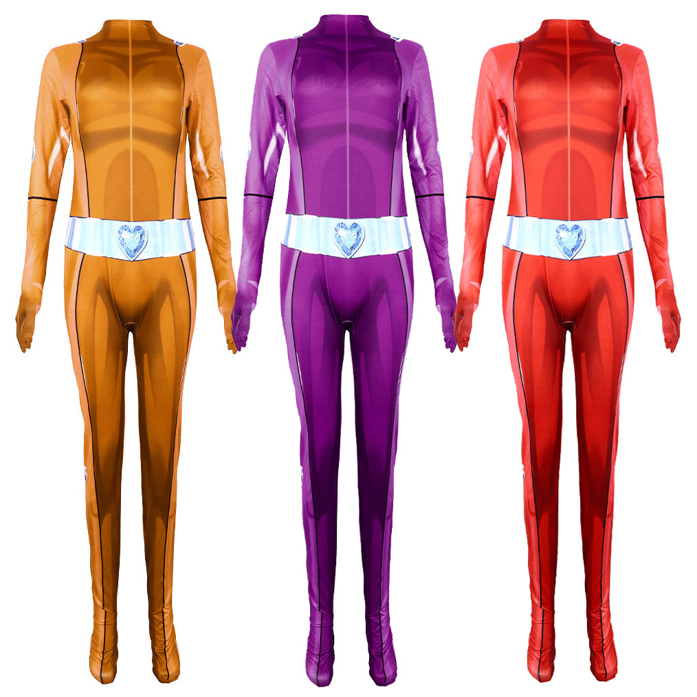 Costume body di Totally Spieses Clover Ewing Samantha Simpson Alexandra
