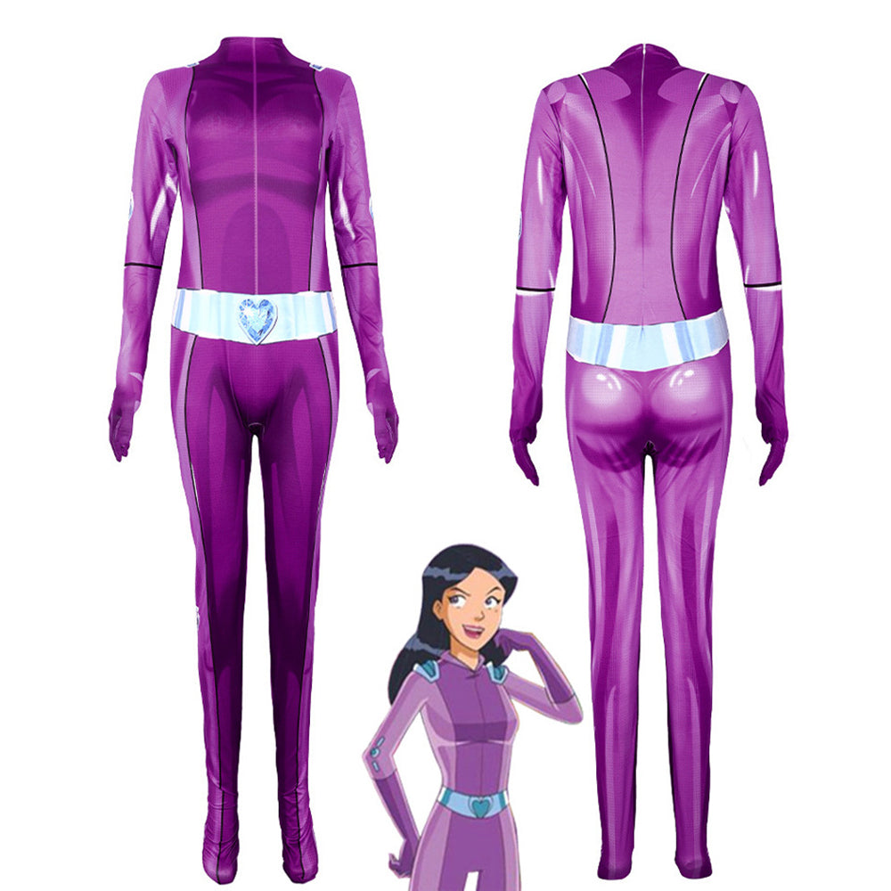 Costume body di Totally Spieses Clover Ewing Samantha Simpson Alexandra
