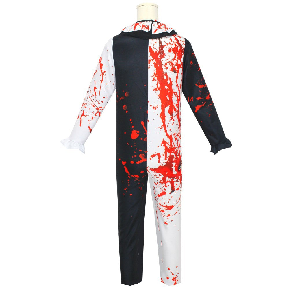 Terrifier 2 Arte Il Pagliaccio Joker Costume Cosplay Tuta Halloween