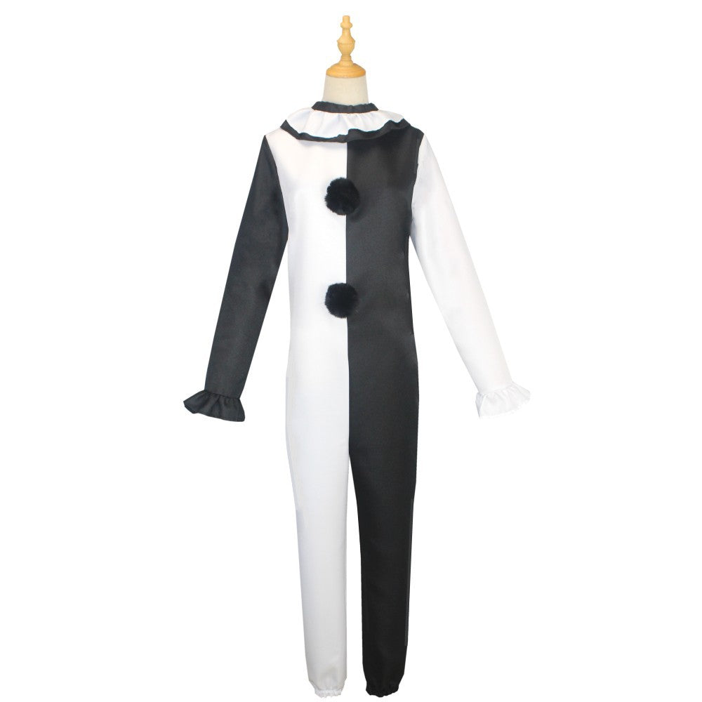 Terrifier 2 Arte Il Pagliaccio Joker Costume Cosplay Tuta Halloween