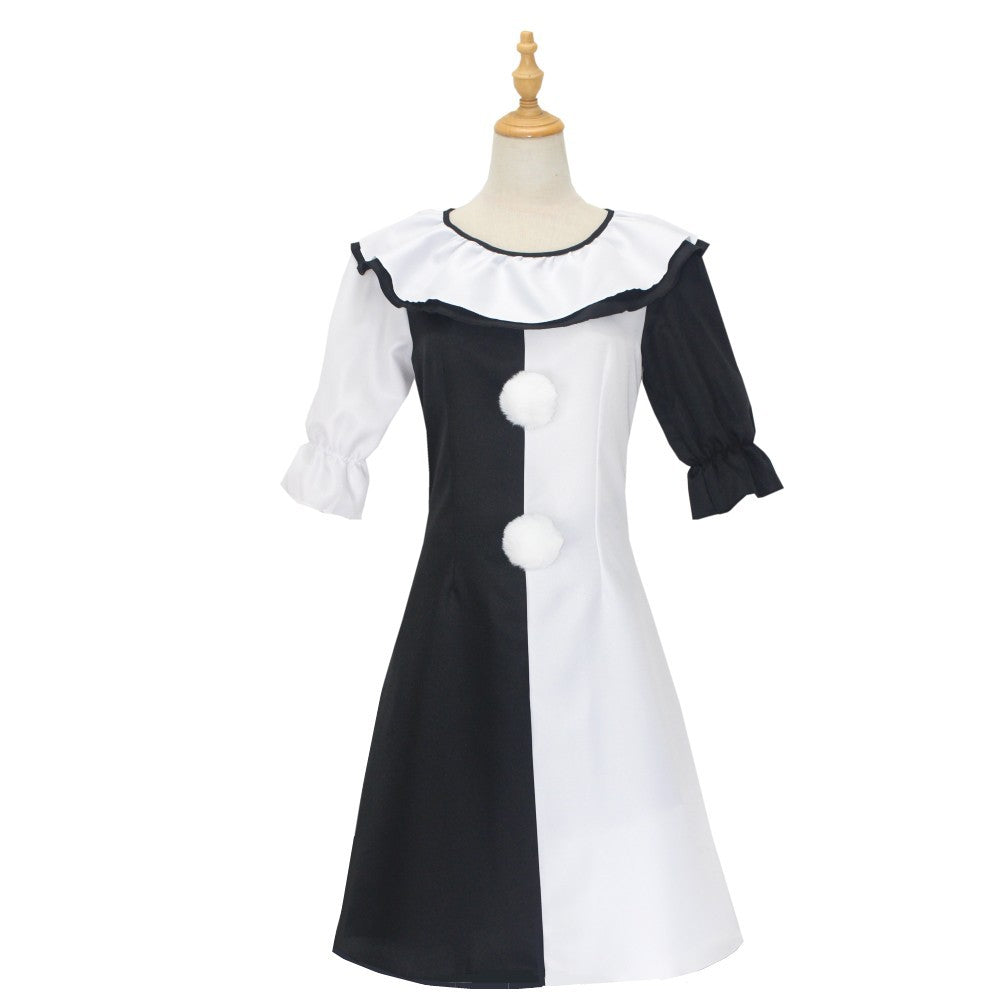 Terrifier 2 Arte Il Pagliaccio Joker Costume Cosplay Tuta Halloween