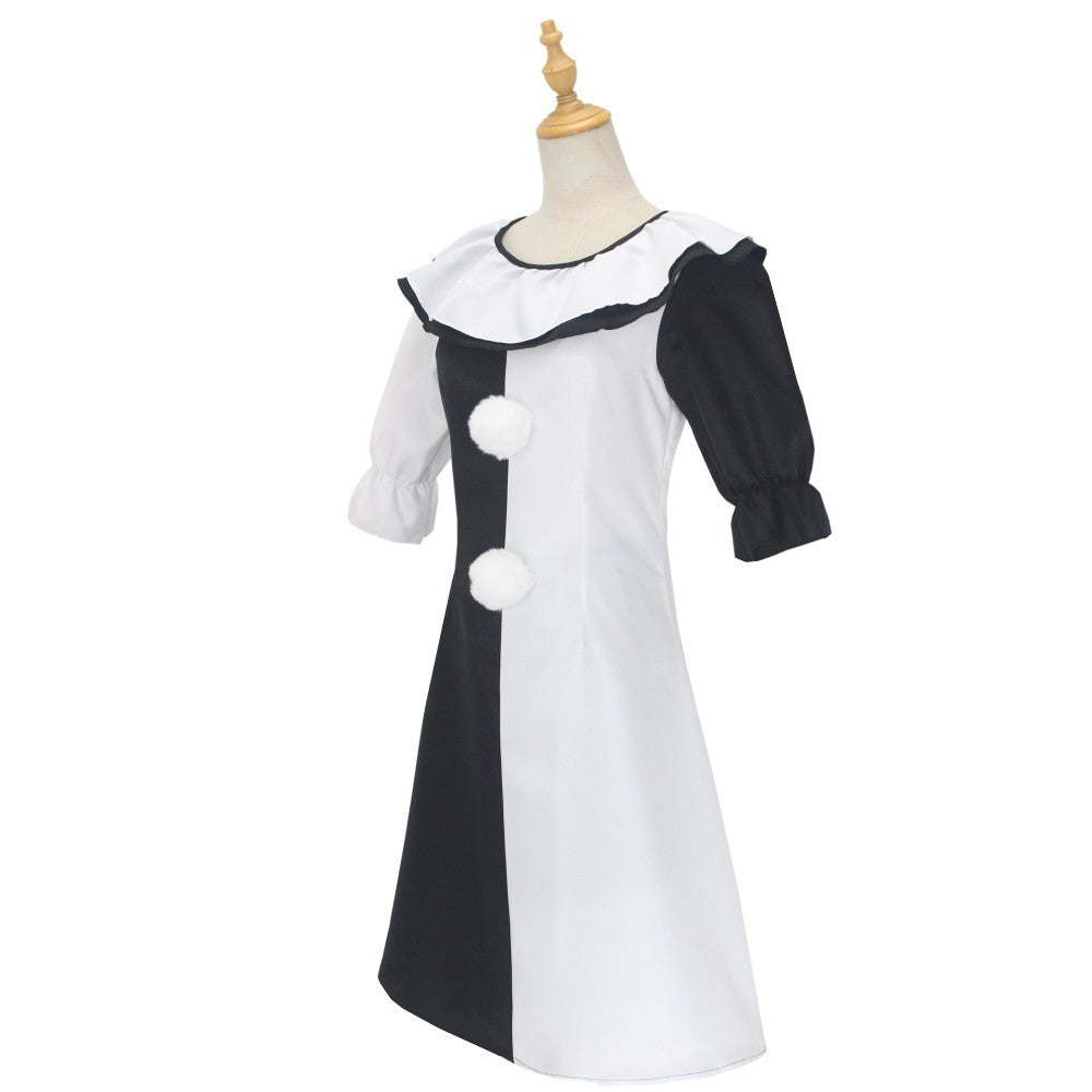 Terrifier 2 Arte Il Pagliaccio Joker Costume Cosplay Tuta Halloween