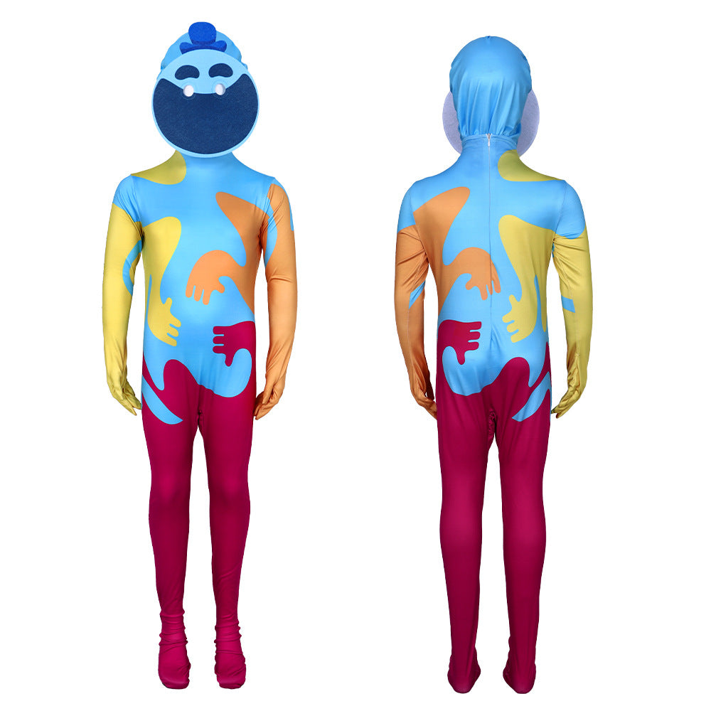 Poppy Playtime Capitolo 4 Cosplay Doey The Doughman Pianosaurus Yarnaby Costume