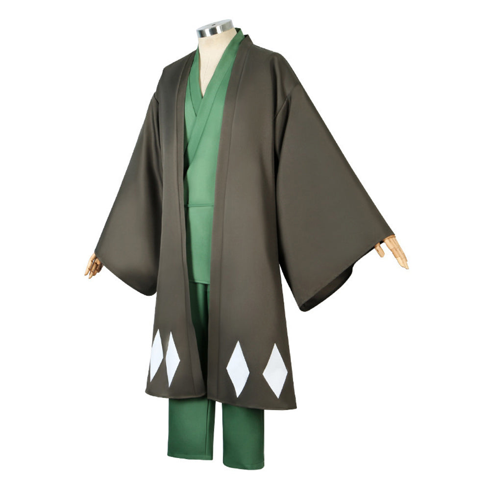 Costume cosplay completo di Bleach Urahara Kisuke con cappello