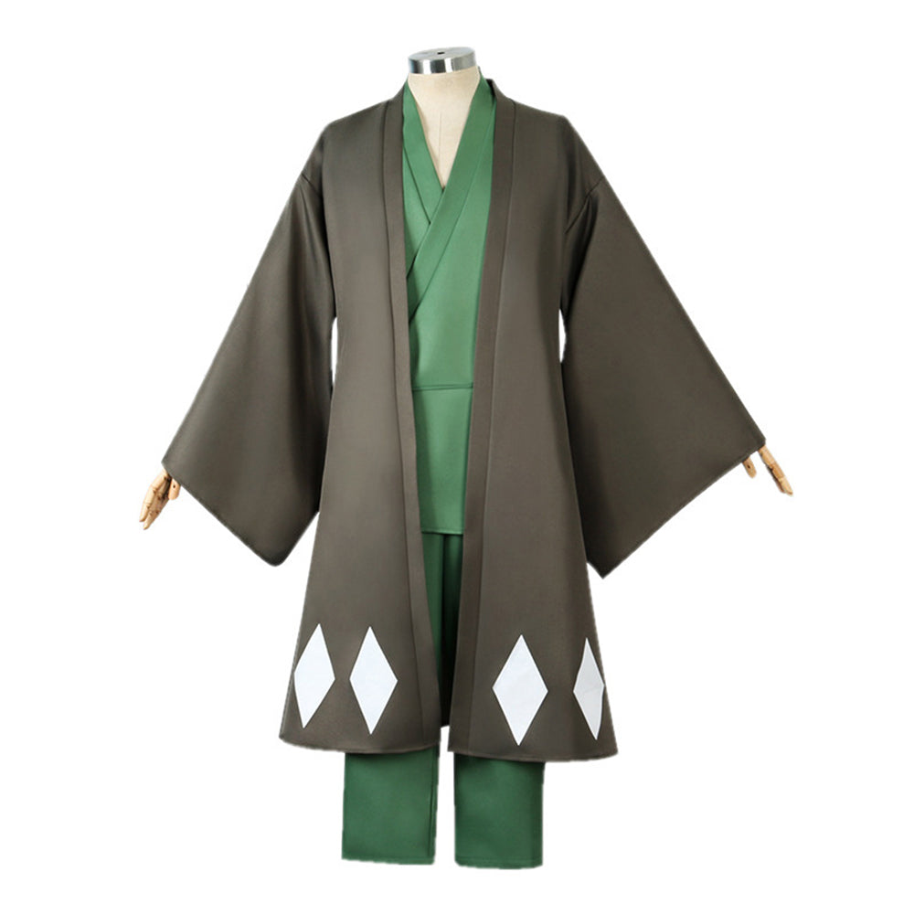 Costume cosplay completo di Bleach Urahara Kisuke con cappello