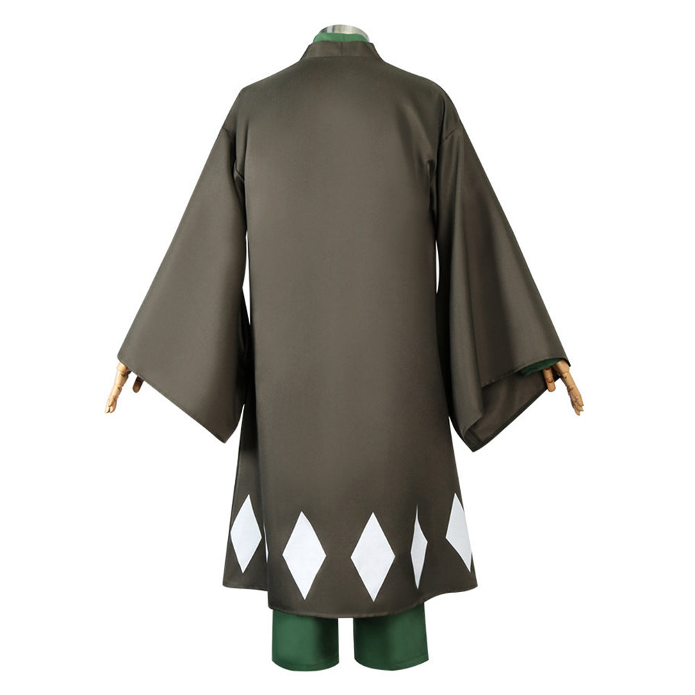 Costume cosplay completo di Bleach Urahara Kisuke con cappello