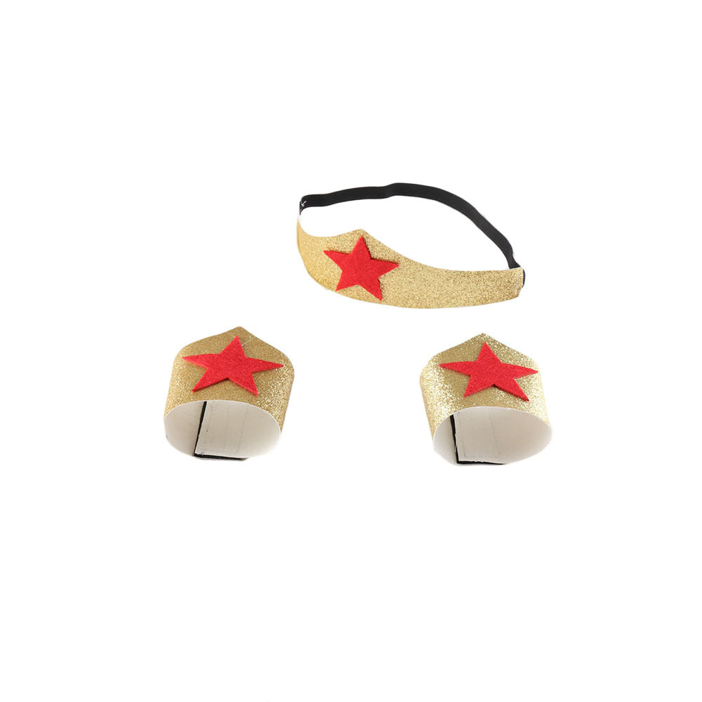 Costume di Wonder Woman costume da supereroe per ragazze
